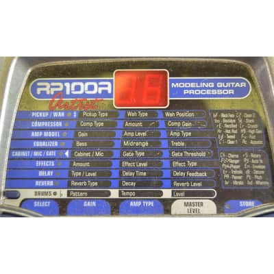 DigiTech RP100R Artist Modeling Guitar Processor-Guitar Multi-Effects Processing Unit w/ Power Supply - Used image 3