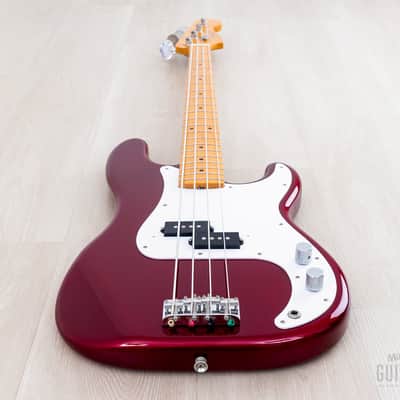 2011 Fender Precision Bass ‘57 Vintage Reissue PB57 Candy Apple Red Near-Mint, Japan MIJ image 11
