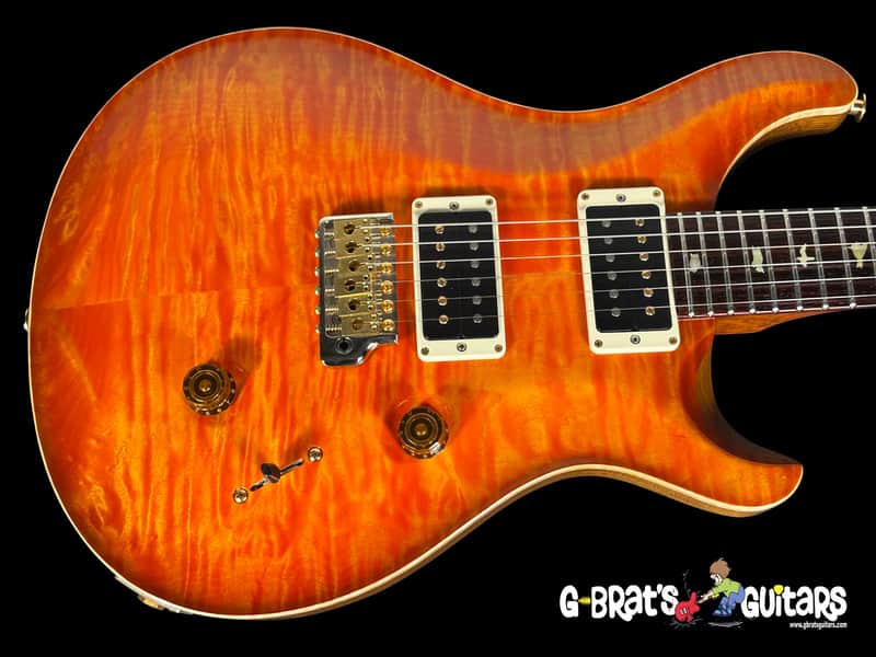 2022 Paul Reed Smith PRS Custom 24 10 Top Wood Library ~ Solana Burst