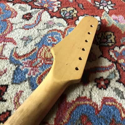 Made to Order - FRANCHIN Mercury guitar neck Relic Aged 100% Nitro Lacquer Maple Rosewood Stratocaster-Strat-S-Style Made in Italy image 8