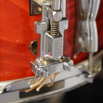 Yamaha 5.5x14" Beech Custom Snare Drum - Cherry image 3