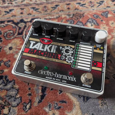 Electro-Harmonix Stereo Talking Machine Vocal Formant Filter Pedal
