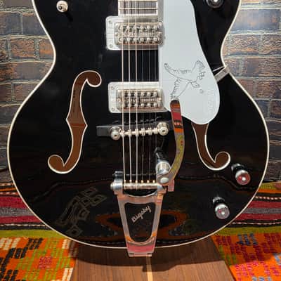 Gretsch G6136TSL Silver Falcon Bigsby Black w/ OHSC & CoA image 7