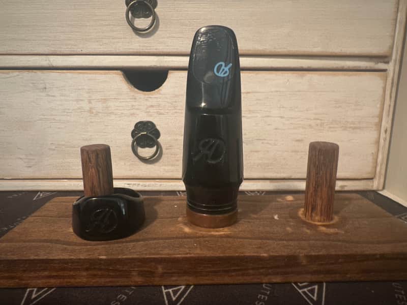 Drake Drake Mouthpieces New York Jazz Alto Saxophone Mouthpiece - 6 2024 - Black image 1