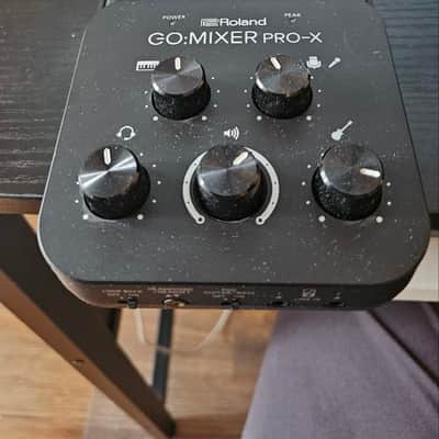 Roland GO:MIXER PRO-X Smartphone Audio Mixer 2021 - Present - Black image 1