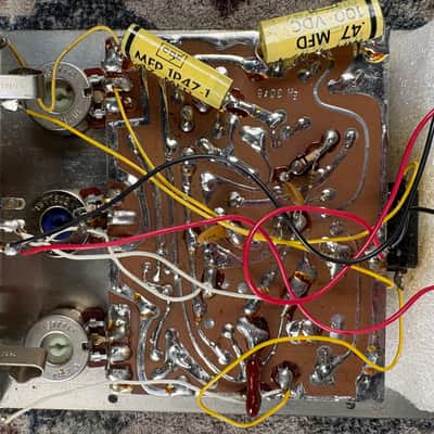 1977 Electro-Harmonix Black Finger Compressor Vintage Made In USA Guitar Effect Pedal! image 8