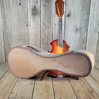 Kay 2 Point Venetian Style Mandolin 1950s with Original Case - Sunburst image 25