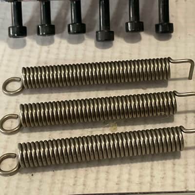 2000's Schaller Made in Germany Chrome Original Floyd Rose Tremolo Bridge & Arm Set, Brass Block image 4