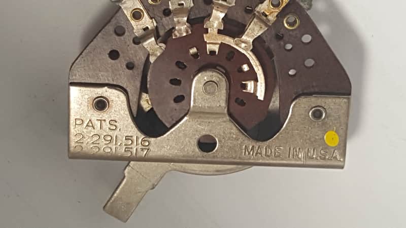 1950 CRL 1454 Fender Telecaster Stratocaster Esquire 3 way Centralab switch w/ 2 pat. # image 1