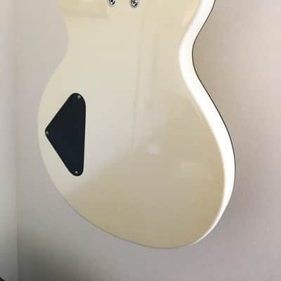 Daisy Rock Retro-H 12S: Sparkle White Semi-Hollow 12-String  Electric image 6