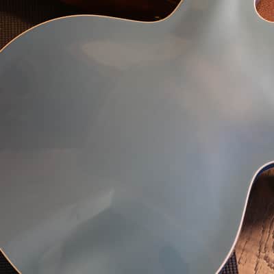 2024 Gibson ES-335 Block Semi-Hollow Electric Guitar Pelham Blue + OHSC image 15