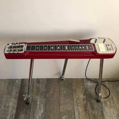 Rare Jedson Lap Steel - David Gilmour / Pink Floyd Specification with EMG Pickup - Dark Red image 1