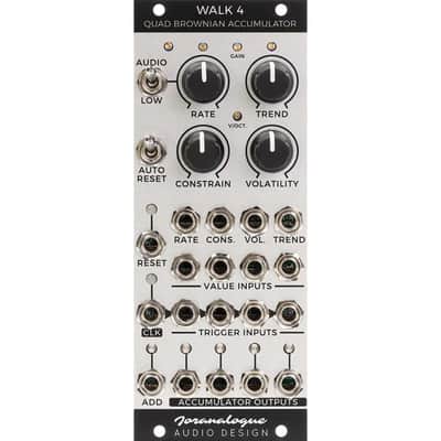 Joranalogue Walk 4 Quad Brownian Accumulator Eurorack Module image 1