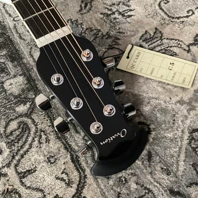 Ovation 6-String Acoustic-Electric Guitar, Right Handed, Black (CS24-5) image 8