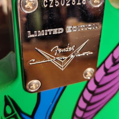 Fender Hand-Painted by Pamelina 2005 Custom Shop Masterbuilt Stratocaster Psychedelic w/ OHSC, CoA & Original Parts image 23