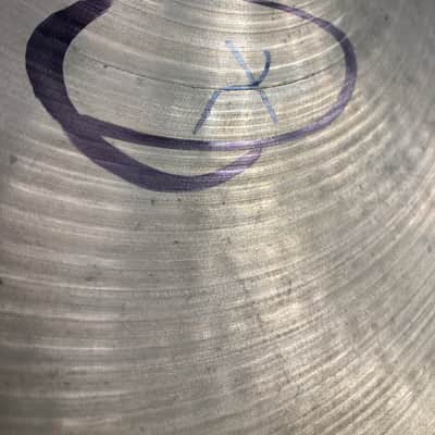 Zildjian - 18" A Crash Cymbal (Cracked) 1350g 1960s - Natural image 3