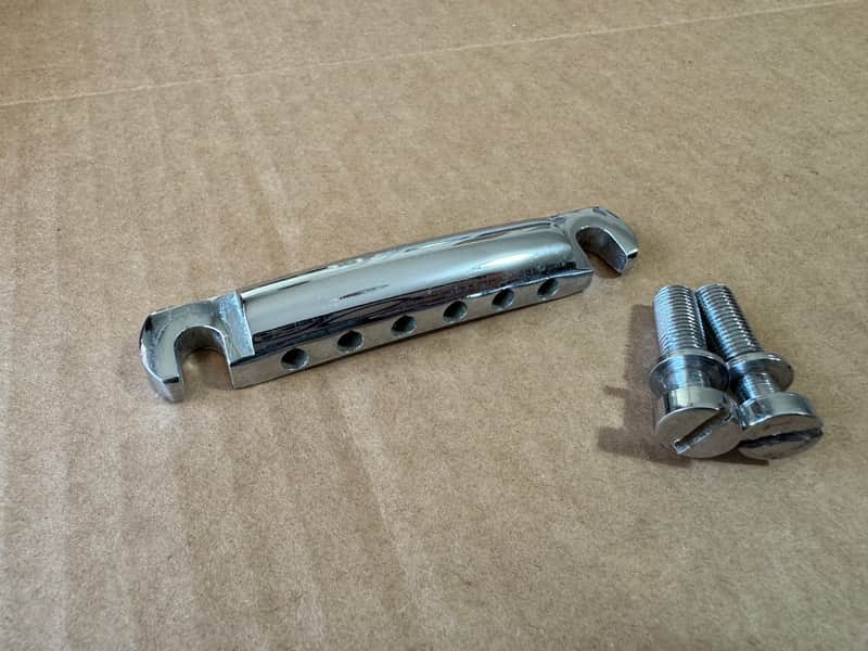 Gibson Vintage 1974 Les Paul Tailpiece w/Studs ES SG L6-S The Paul 1975 1976 1977 1978 image 1