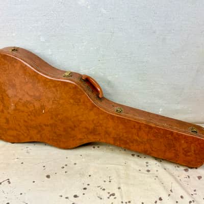 1958-1959 Gibson Logo Brown-Pink Guitar Case ES-335, 345, 355 Vintage 1950's image 2