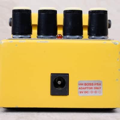 Boss OS-2 Overdrive Distortion Pedal 2007 Yellow image 4