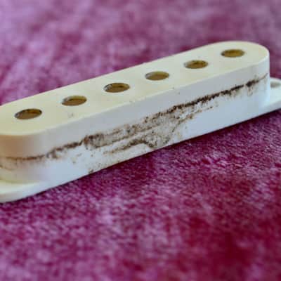 Vintage 1963 - 1964 Fender Stratocaster Pickup Cover Set - Pre-CBS Strat Covers - 1950's 1960's image 8