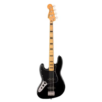 Squier Classic Vibe '70s Jazz Bass Left-Handed - Maple Fingerboard, Black image 2