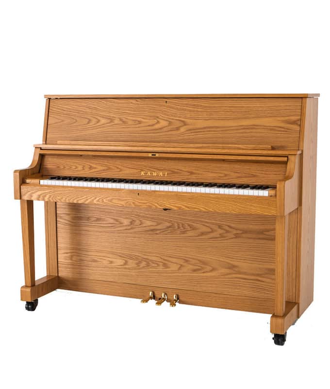 Kawai ST-1 Upright Piano (2025) | Satin Oak | 46" | Serial No. 212815 | Used image 1