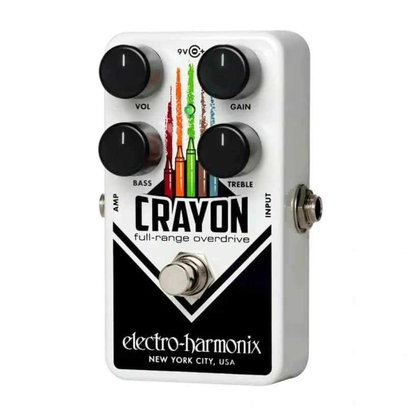 Electro-Harmonix Crayon Distortion Guitar Effect Pedal image 1