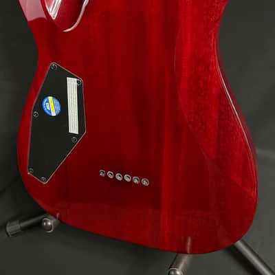 ESP LTD MH-200QM NT Electric Guitar See-Thru Black Cherry (768) image 12
