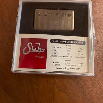 Suhr SSV+ Plus Bridge Humbucker Pickup Nickel image 1