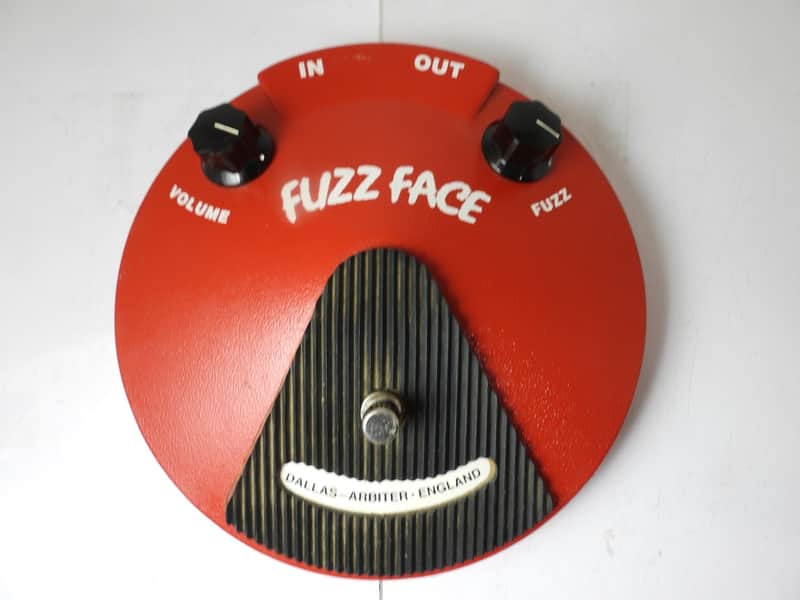 Dunlop Dallas Arbiter JHF-2 Fuzz Face Effects Pedal NKT275 Red Dot Transistors image 1