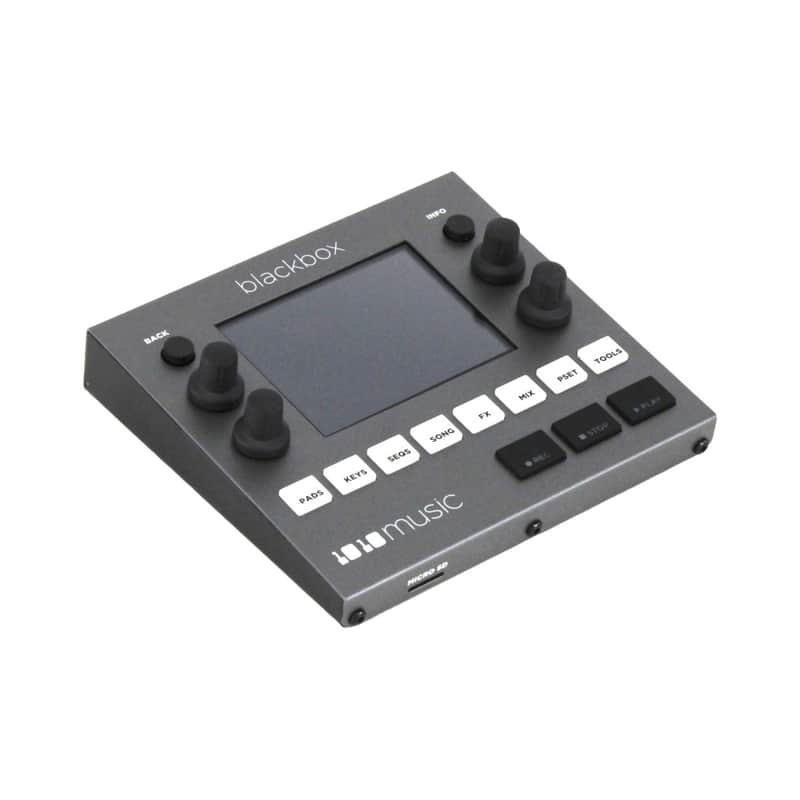 1010 Music Blackbox Desktop Compact Sampling Studio 2016 - Present - Black image 1