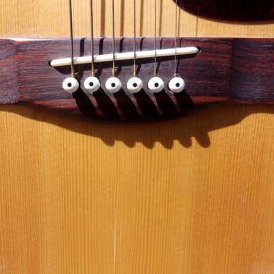 PROJECT: Yamaha F-335, 1970's or 80's, natural, rosewood bridge, headstock cap and fretboard, Cipollina image 9