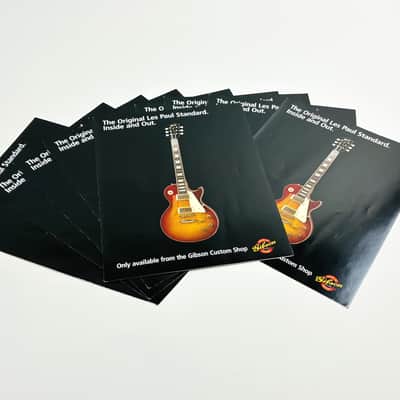 Gibson Custom Shop Brochure – The Original Les Paul Standard: Inside and Out. Brazilian. 2003 image 4