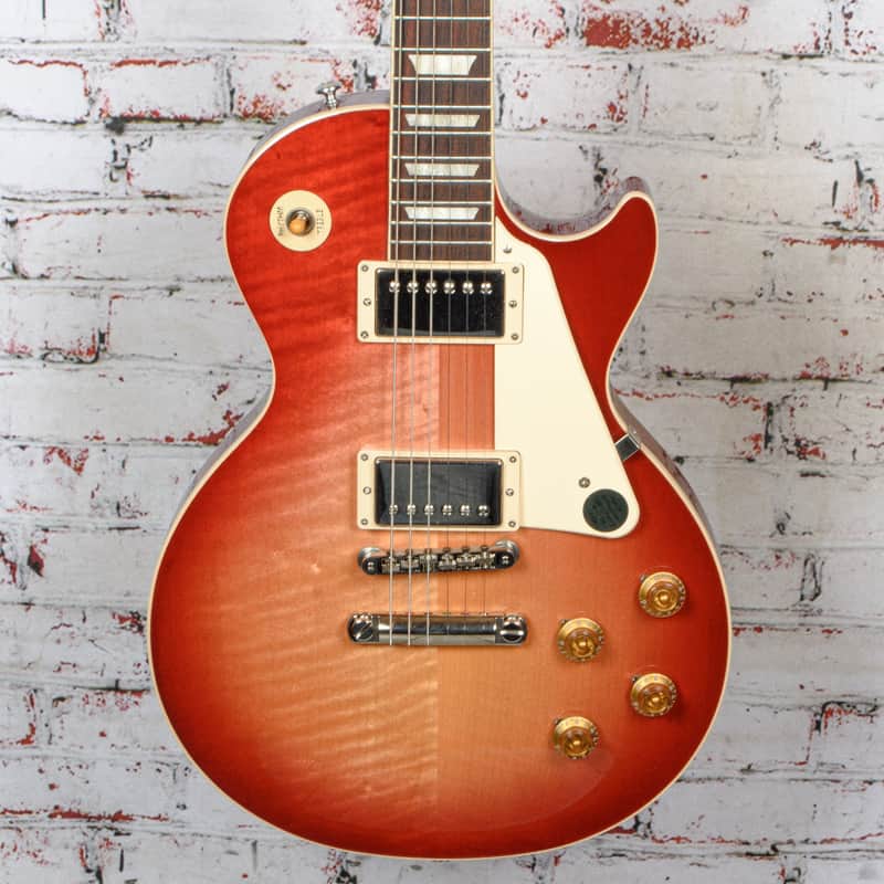 Gibson - 2021 Les Paul Standard 50s Electric Guitar Heritage Cherry Sunburst w/OHSC - USED image 1