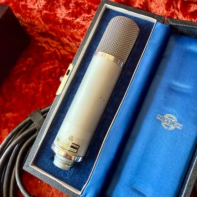 Neumann UM57 tube microphone system 1950’s - Nickel original vintage Gefell Germany m7 u47 image 3