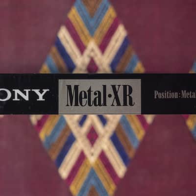 1x SONY Metal XR (type IV) C90 audio cassette - sealed image 3