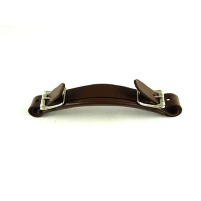 Allparts Replacement Handle for Gibson Style Case - Brown Leather image 2