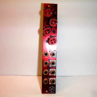 Cubu Synth Mint+ Steampunk 4x Probability Gate Skipper with built in clock generator - white/black/bronz image 2