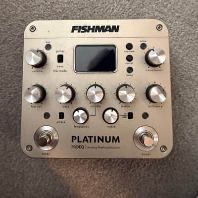 Deering  Eagle II Acoustic Electric 5 String Banjo and Fishman Platinum PRO EQ Preamp Pedal image 9