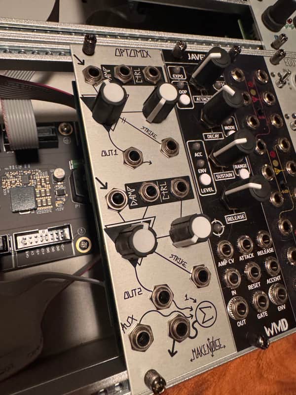 Make Noise Optomix Rev 1 Module 2008 - 2016 - Silver image 1