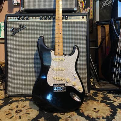 Cortez "Lawsuit Era" MIJ S-Style Stratocaster Copy 1970s Black image 2