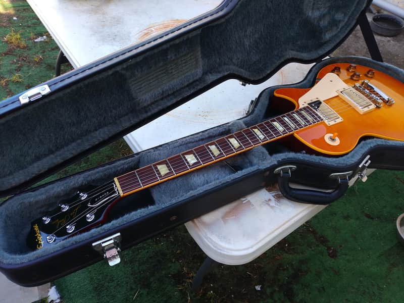 Epiphone Elitist Les Paul Standard (Japanese Export) - Honeyburst image 1