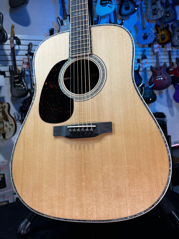 Martin D-45 Modern Deluxe Left Handed Acoustic Guitar - Natural Auth Dealer, Get Plek'd Free! 177 image 1
