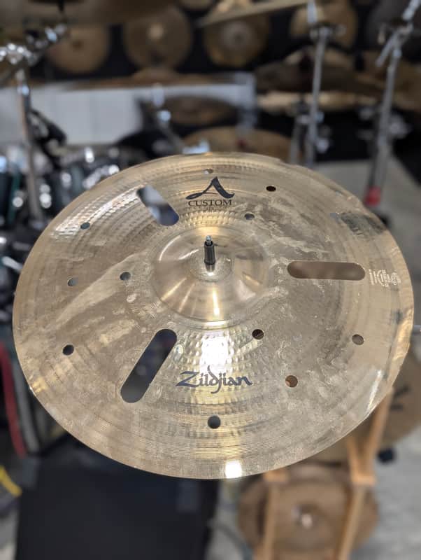 Zildjian 18" A Custom EFX Crash Cymbal 2007 - Present - Brilliant image 1