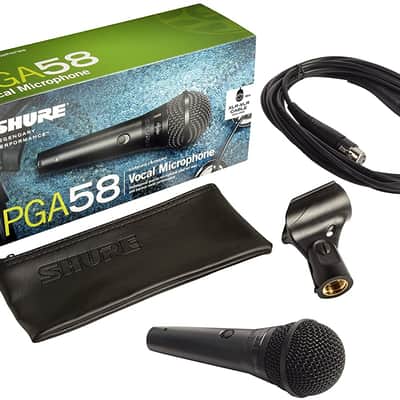 Shure PGA58 Handheld Wired Vocal Microphone image 1