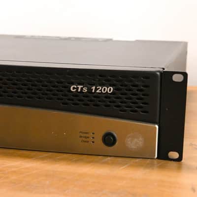 Crown CTs 1200 Two-Channel 600W Power Amplifier CG01Y1N image 2