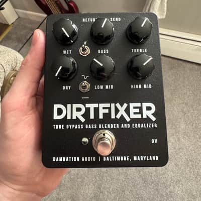 Damnation Audio Dirtfixer Bass Blender / Equalizer 2023 - Present - Black Sparkle image 2