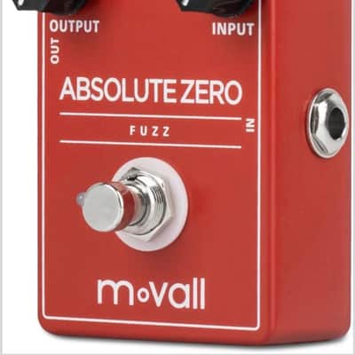moVall MP103 Absolute Zero Fuzz Red Guitar Effects Pedal moVall MP103 2025 - RED image 2