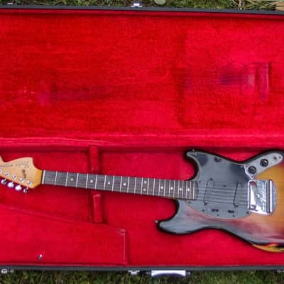 Fender Mustang Guitar with Rosewood - 1978 - Sunburst imagen 16
