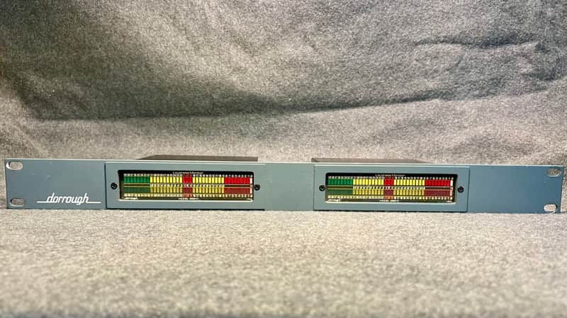Dorrough 280-D Loudness Meter 2 stereo channels digital 1RU image 1